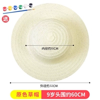 9 -Year -Sold для взрослых соломенной шляпы Оригинальная цветная пигментная ручка