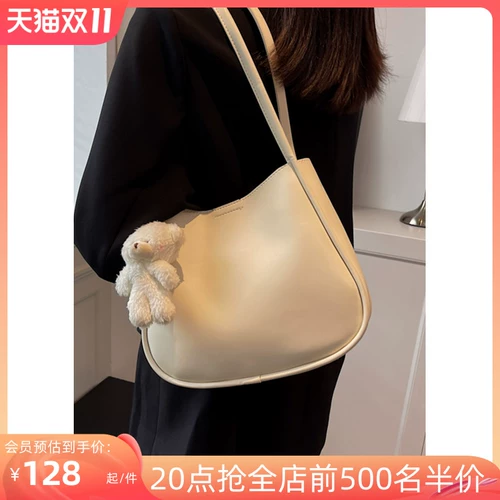 Вместительная и большая сумка через плечо, сумка для телефона, сумка на одно плечо, в корейском стиле