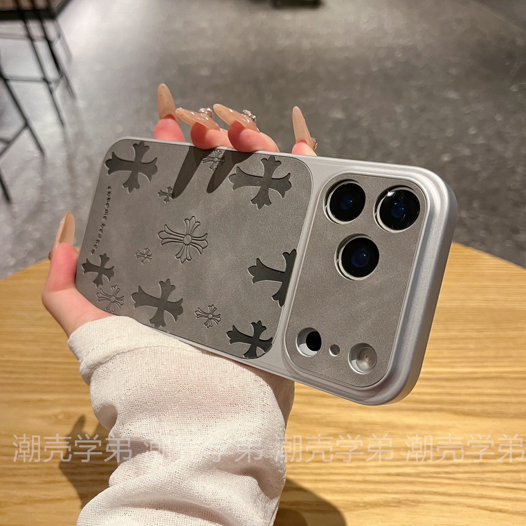 Chrome Hearts Cross Motif iPhone Case