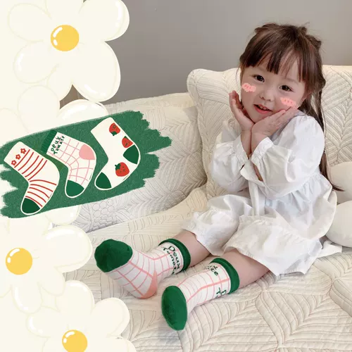 Летние гольфы для принцессы для школьников, милые носки, подходит для подростков, средней длины