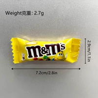 Желтый магнит на холодильник