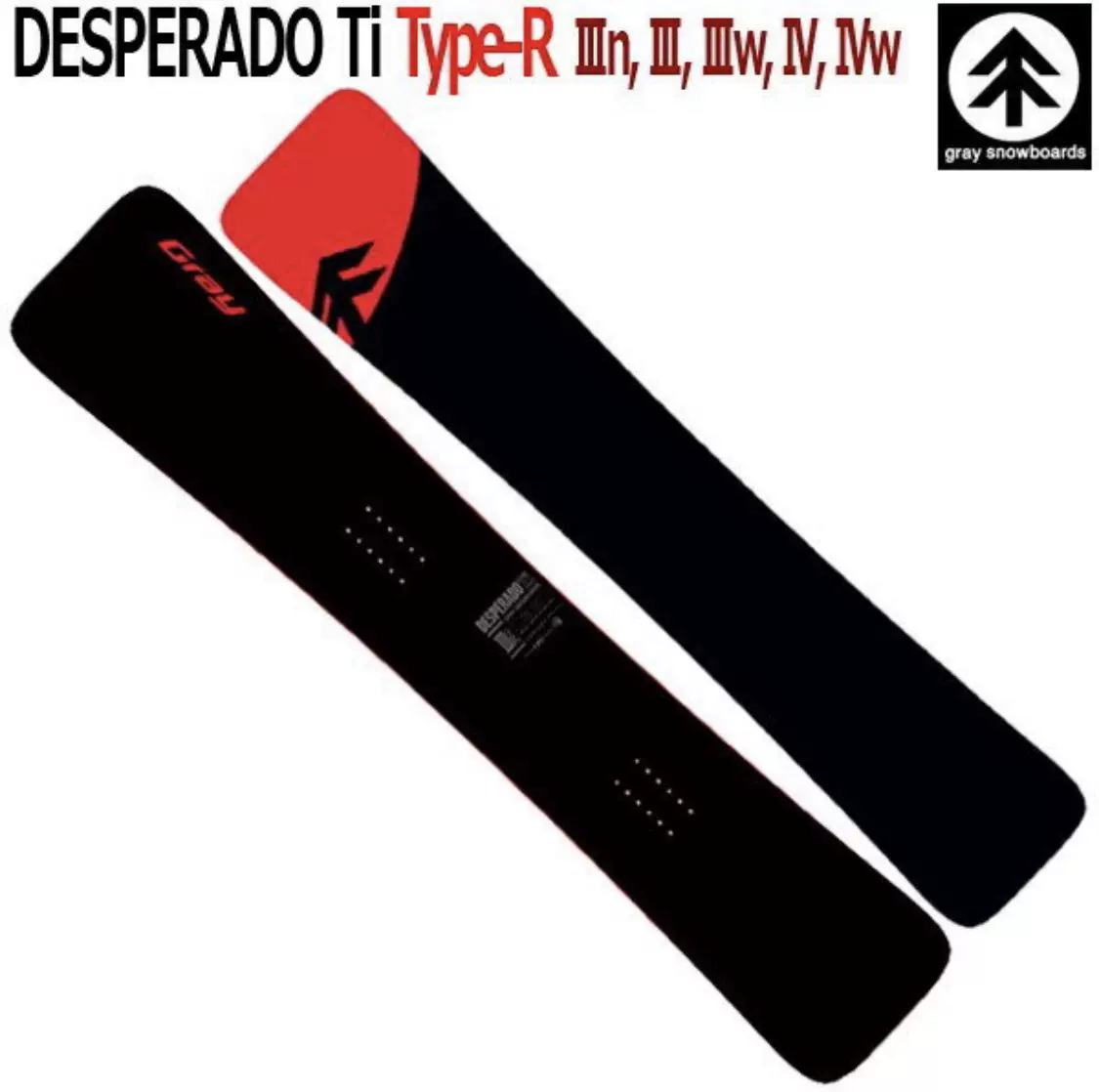 21-22GRAY SNOWBOARDS/DESPERADO Ti TYPE-R 小树红树滑雪板单板-Taobao