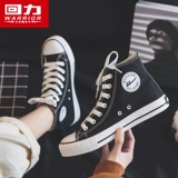 Женская обувь с отступом назад, новинка 2025 года, летние высокие парусиновые туфли, женская обувь Harajuku, весенне-осенние повседневные кроссовки на толстой подошве, женские модели