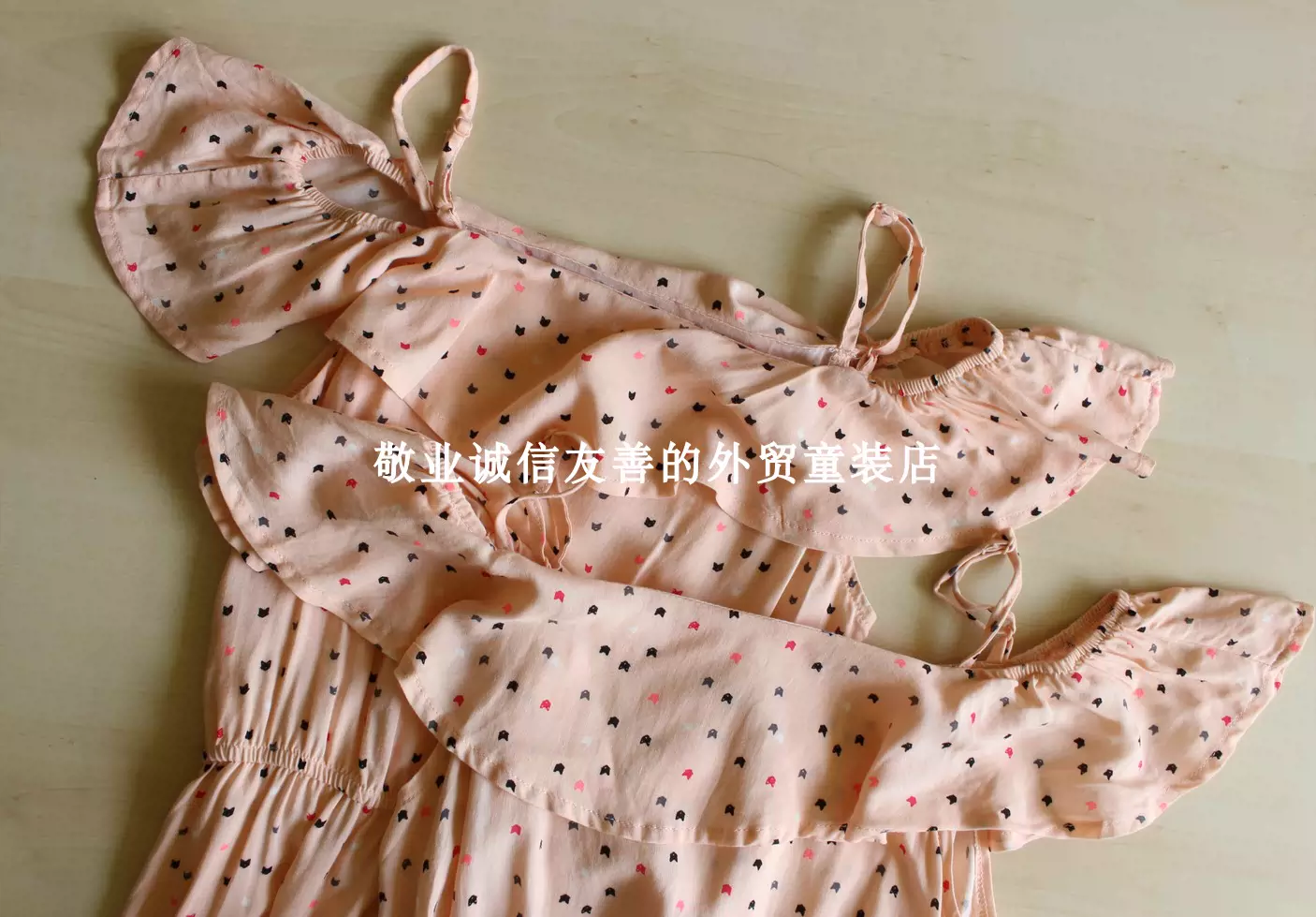 日本单女童装限定版日式和风和服浴衣花火大会居家服猫咪兔子樱花