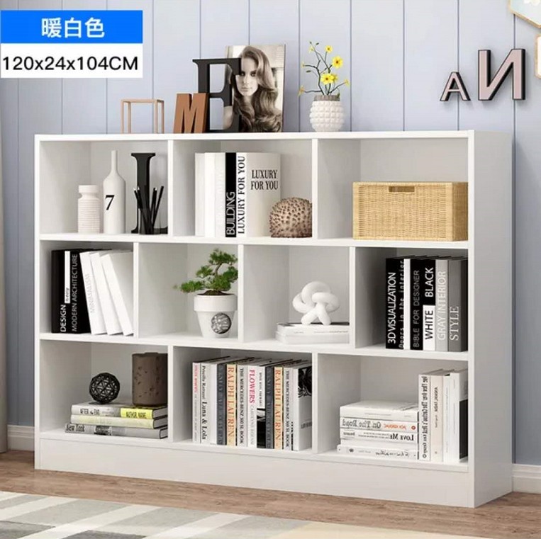 Buy Bookcase Bookshelf  Landing Rack Simple Modern kids 