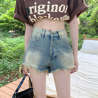 taobao agent Denim skirt, spring shorts, retro small design summer clothing, American style, 2023 collection, trend of season
