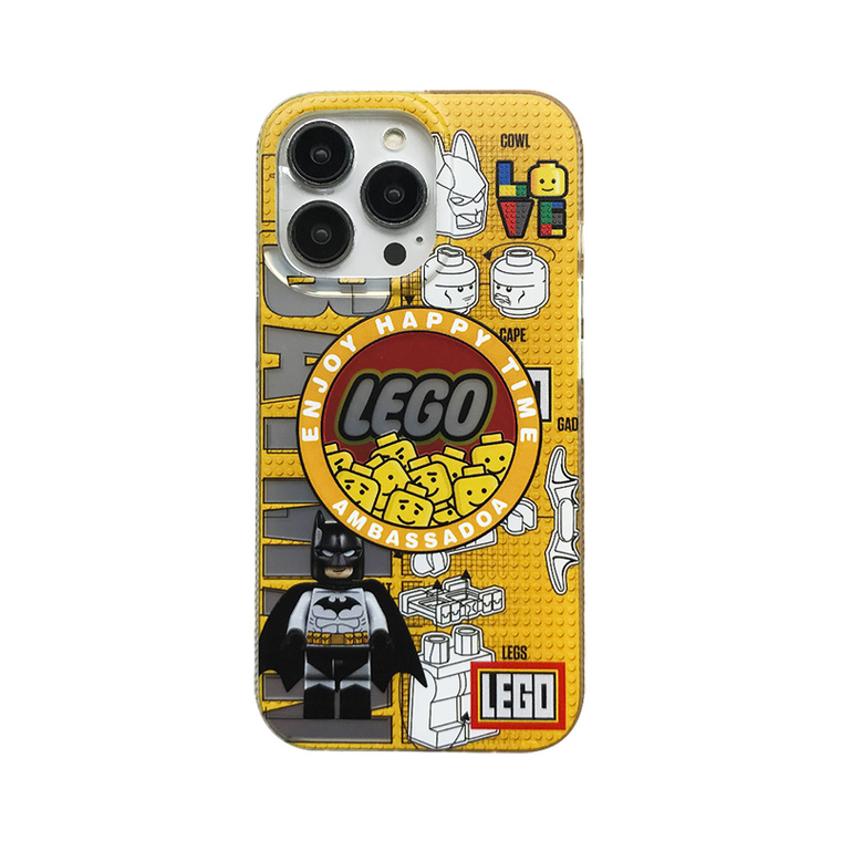 LEGO Minifigures & Bricks iPhone Case