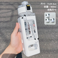 Температура белый 900 мл+[3 щенка] Послание кисти для трубы+чашка щетки