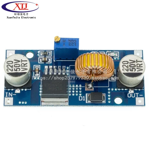 DCDC XL4015 Регулируемый антигипертензивный модуль 4 ~ 38 В высокая мощность высокая мощность 96%с низкой Ripple 5A 5A