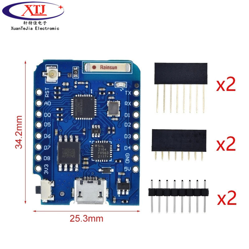 mini D1 PRO升级版NodeMcu Lua wifi开发板 基于ESP8266