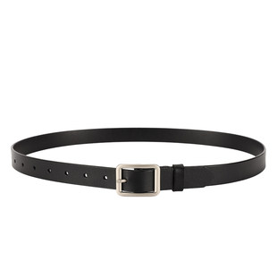 Брендовый ремень, универсальные кожаные трендовые джинсы для школьников, из натуральной кожи, простой и элегантный дизайн, популярно в интернете