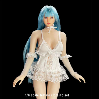 taobao agent Spot 1/6TBL JO female soldiers clothes set loli bride dress lace company clothes white dress