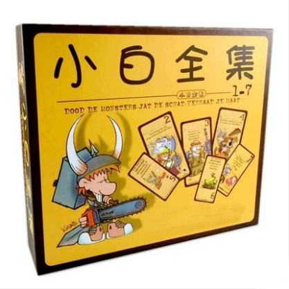 Настольная игра маленькая белая карта 1-7+оборудование+марка+кости xiaobai Полный набор столетия роскошной большой коробки китайская версия
