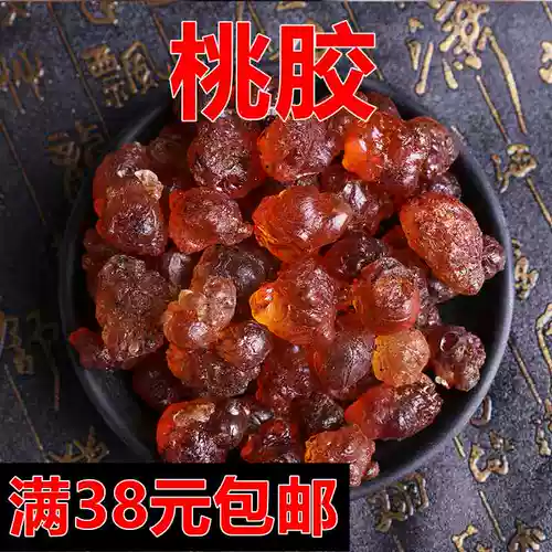 Пекин Тонгрентанг подлинная персиковая жвачка естественный особый персиковый клей 100 грамм за 38 юаней БЕСПЛАТНО