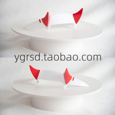 taobao agent Darling in the Franxx 02 Zero Two zero two -headed hair accessories dragon horns COS props