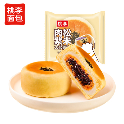 桃李新鲜短保酵母面包多口味