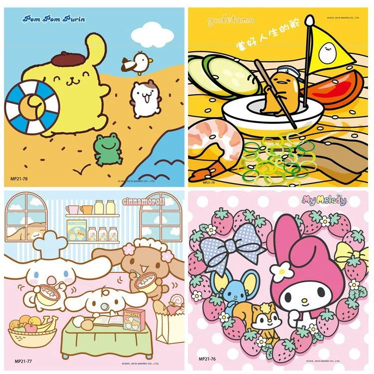 Hello kitty, мультяшная головоломка для мальчиков и девочек, конструктор, игрушка, Cinnamoroll