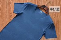 Джинсовая синяя