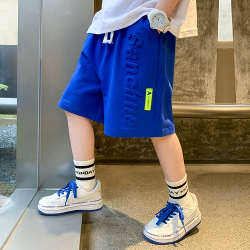 Летняя одежда, летние шорты, модные штаны для мальчиков, подходит для подростков, свободный крой, оверсайз