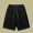Black shorts (solid color)