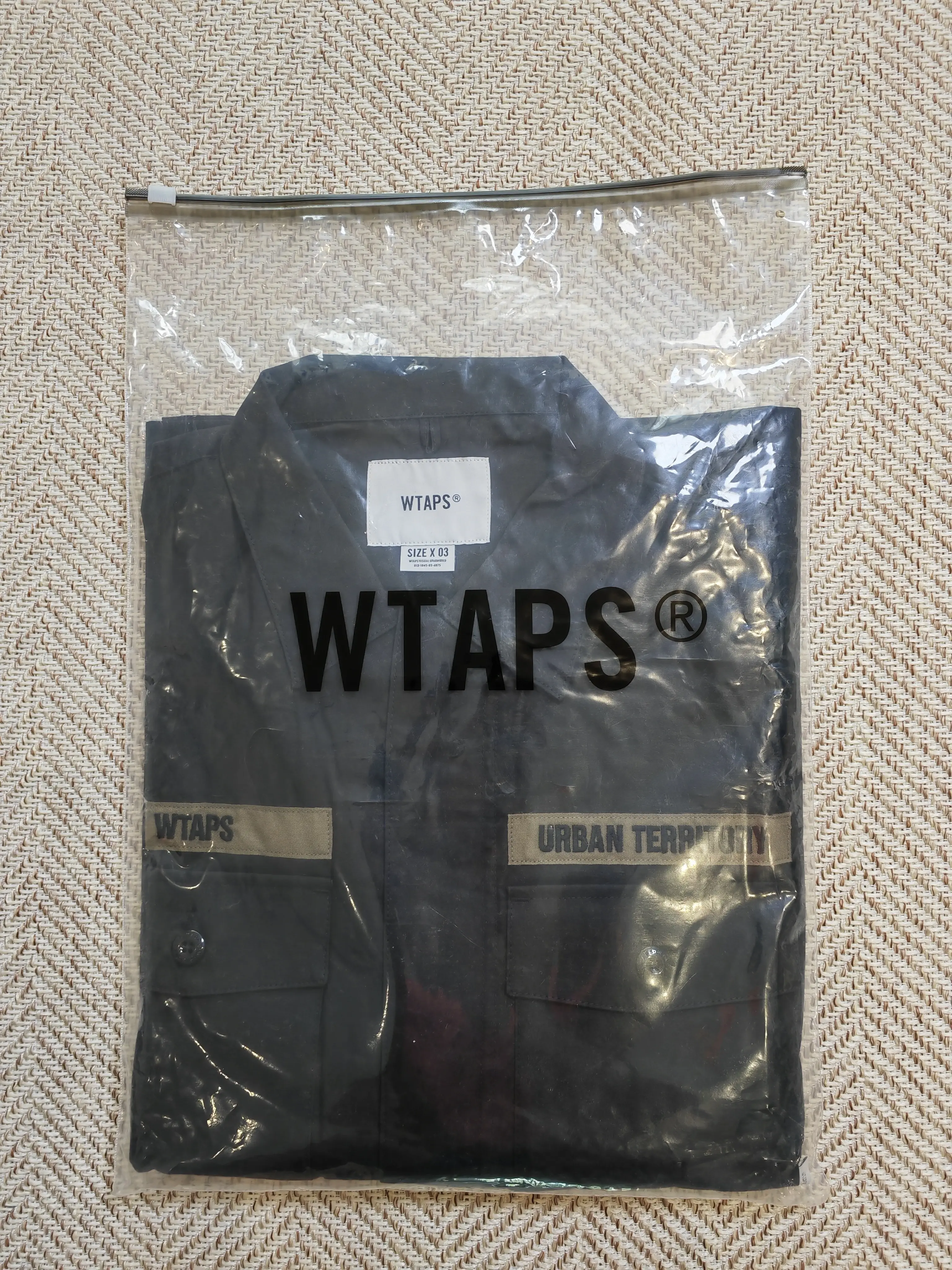 折扣捡漏WTAPS FLYERS LS COTTON WEATHER 21SS工装两袋军事衬衫-Taobao