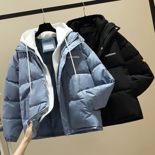 Очень большой пуховик с пухом, демисезонная удерживающая тепло куртка, большой размер, увеличенная толщина, коллекция 2022, в корейском стиле