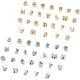 Маленькие серьги с буквами из жемчуга, аксессуары, 14 карат, золотой цвет