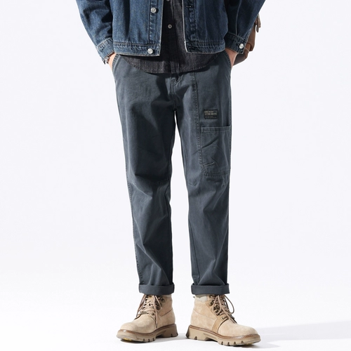 Демисезонные ретро штаны, трендовые повседневные брюки, в американском стиле