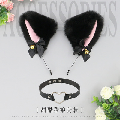 taobao agent Headband, necklace, chain, set, hair accessory, cosplay