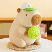 Бейсбольная капибара — бейсбол растягивается.