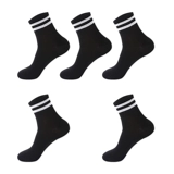 Спортивные носки для мальчиков, белые гольфы для школьников, средней длины, осенние