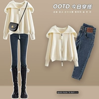 Трикотажный свитер, весенний комплект, 2024 года, в стиле Шанель, городской стиль