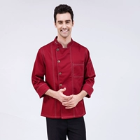 Красный лонгслив