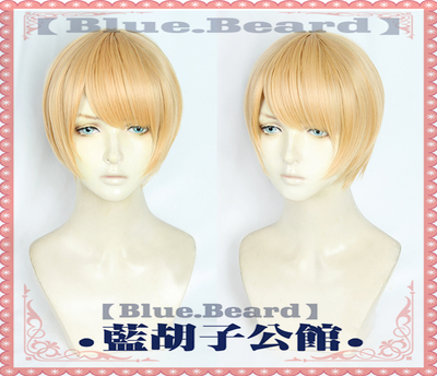 taobao agent [Blue Beard] Paradox Live Bae Yanxu Golden Bobo BOBO leading juvenile cos wigs