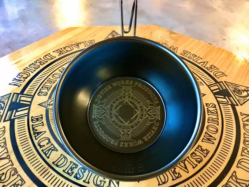 Япония Devise Works x Somabito Sierra Cup Cup Cup 300 мл черная