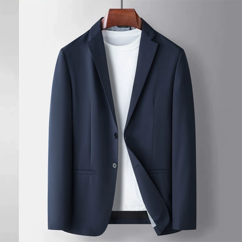 Куртка, комплект, классический костюм для отдыха, элитный пиджак классического кроя, коллекция 2022, в корейском стиле