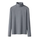 Gao ning long -sleeved Tobacco Grey