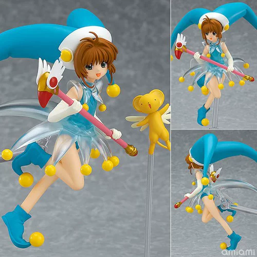 Figfix Magic Card Girl Sakura Muzhuan Sakura Fighting Server Ver. Blue Clow