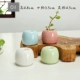 3/4 mảnh gốm sứ thơm bình trang trí nhỏ hộp đựng cây thủy canh nhà bán buôn trang trí hoa mini - Vase / Bồn hoa & Kệ