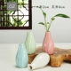 3/4 mảnh gốm sứ thơm bình trang trí nhỏ hộp đựng cây thủy canh nhà bán buôn trang trí hoa mini - Vase / Bồn hoa & Kệ