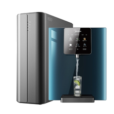 Трубопровод машин 美的华凌净水器直饮家用挂壁挂式冰热一体机ro反渗透套装官方正品