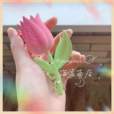 taobao agent Tulip grabbing sweet and strong original original color scrub alloy shark clip temperament daily versatile