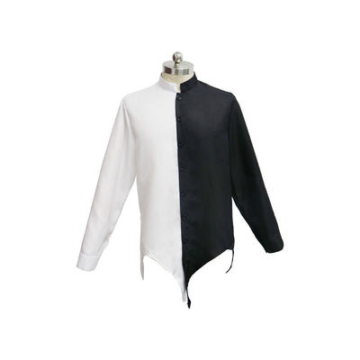 taobao agent Toriekia shirt on the world's body clothes, the same shirt, black and white Altman Cosplay Temuzaki clothing