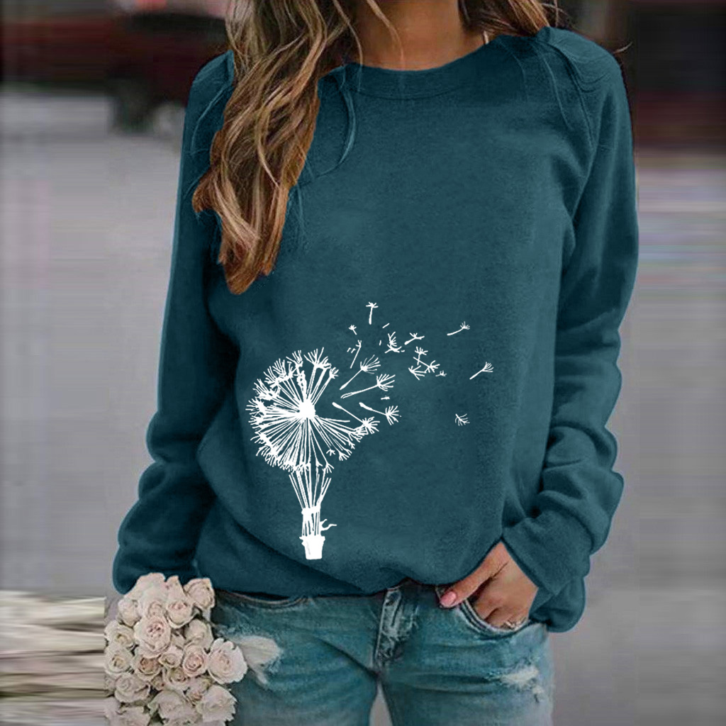 Denim Blue Dandelion