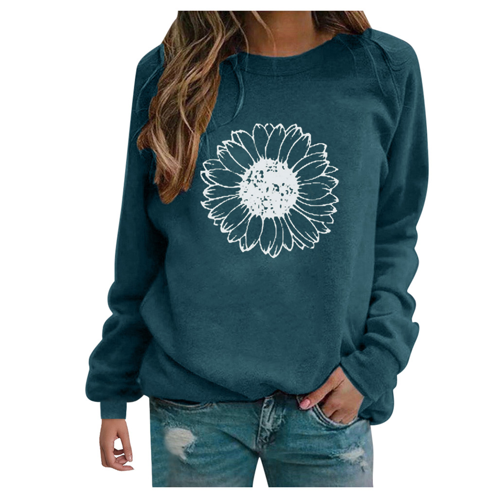 Big chrysanthemum denim blue