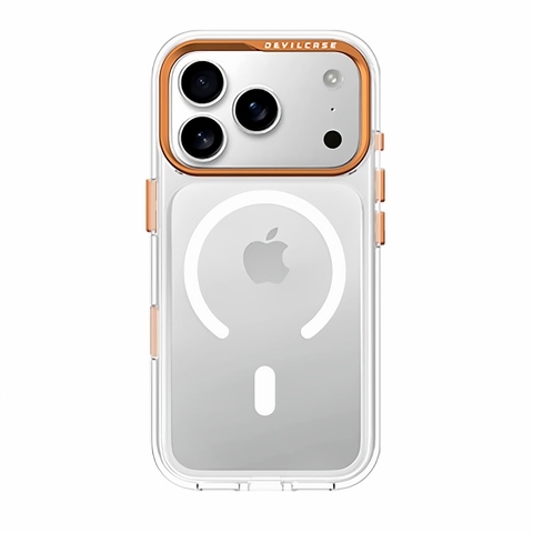 DEVILCASE iPhone17 Magsafe Transparent Clear TPU 17, 17 Air, 17 Pro, 17 Pro Max iPhone Case
