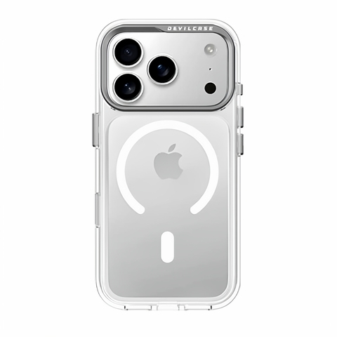 DEVILCASE iPhone17 Magsafe Transparent Clear TPU 17, 17 Air, 17 Pro, 17 Pro Max iPhone Case