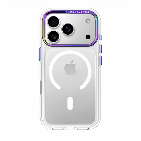 DEVILCASE iPhone17 Magsafe Transparent Clear TPU 17, 17 Air, 17 Pro, 17 Pro Max iPhone Case