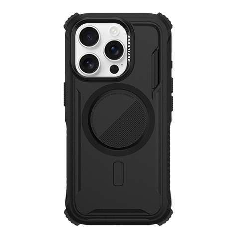 DEVILCASE Rugged Magnetic Ring Black iPhone Case