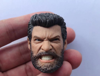 taobao agent Soldier 1/6 Wolverine Angry Slipped Eye, Tongsmu Plus Version 2.0 Wolf Uncle Rogan Head Carving Spot